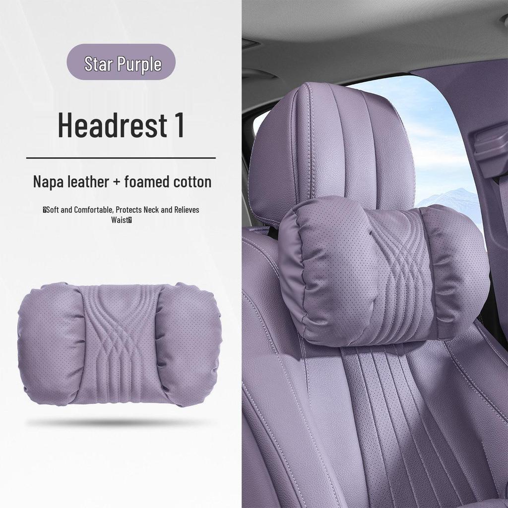 Universal Car Headrest & Lumbar Support Cushion Set for Maybach - All-Season Neck Protection