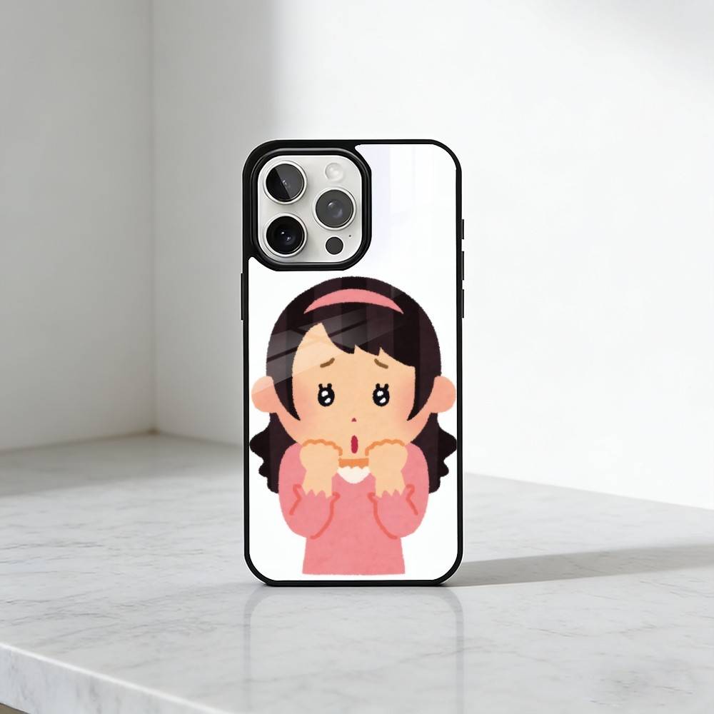 Cute I-IrasutoyaS Grils Phone Case For iPhone17,16,15,14,13 Plus,Pro Max Magnetic For Magsafe Wireless Charging