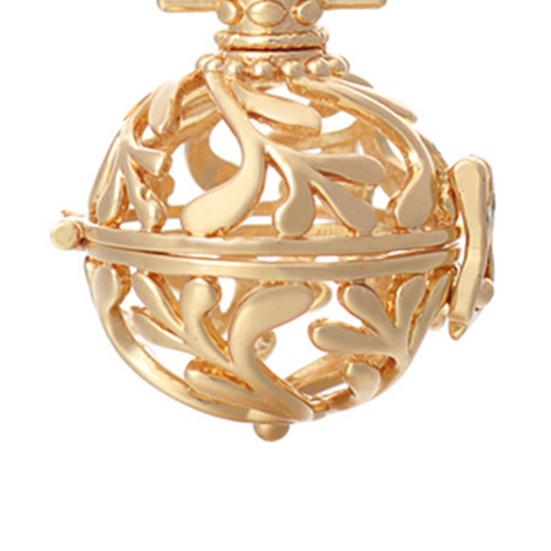 Pendant Hollow Bells Design Multipurpose Copper Fashion Necklaces Accessories for Girl