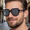 KAJILA Men's Trendy 2026 European Square Frame Sunglasses - Versatile Outdoor Sun Protection
