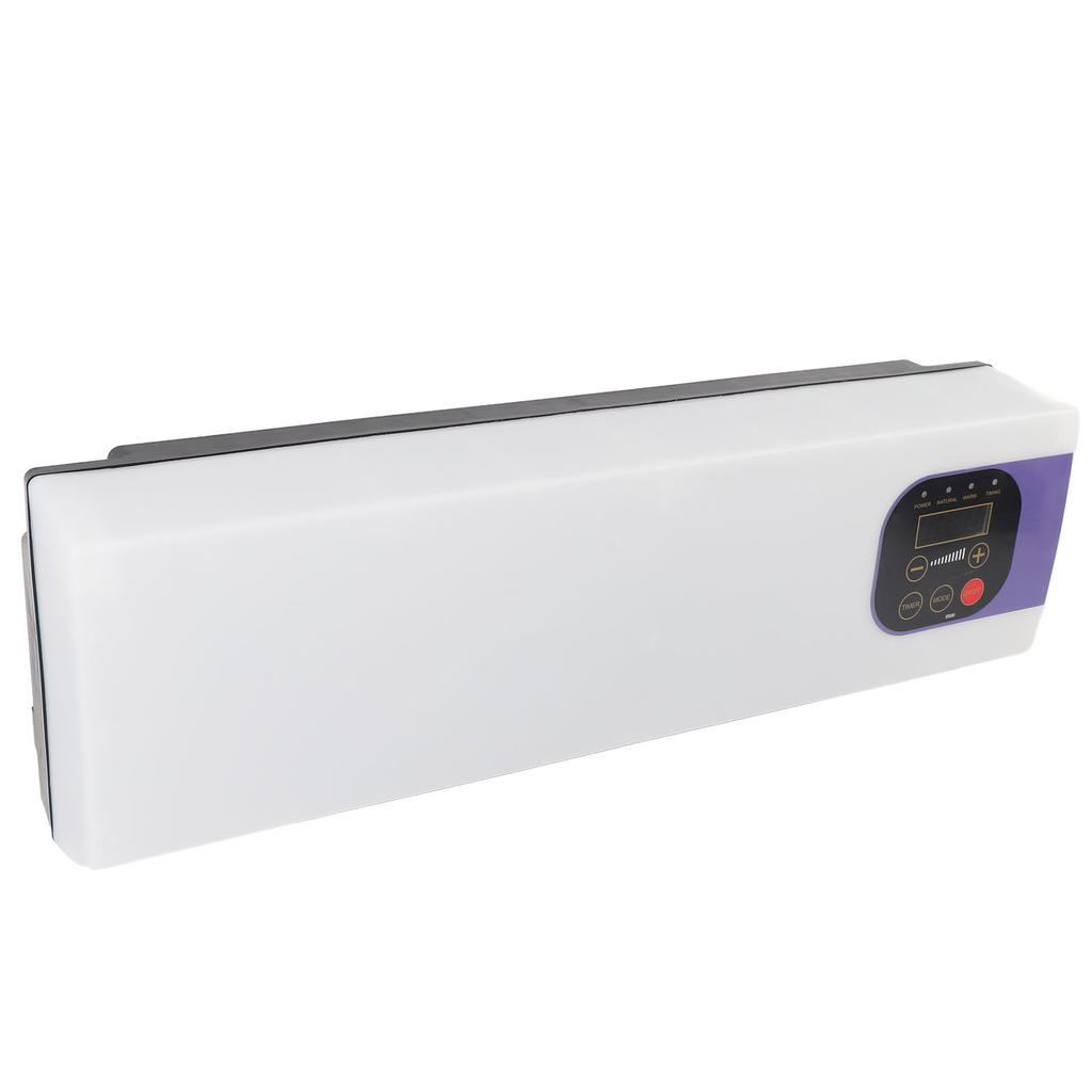 Wall Heater for Indoor Use PTC Heating 3 Speed Level Smart Timer Remote Control Low Noise Electric W