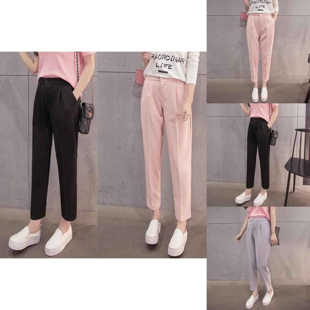 Stylish Women Harem Pants High Waist Casual Slim Plus Comfortable Trousers
