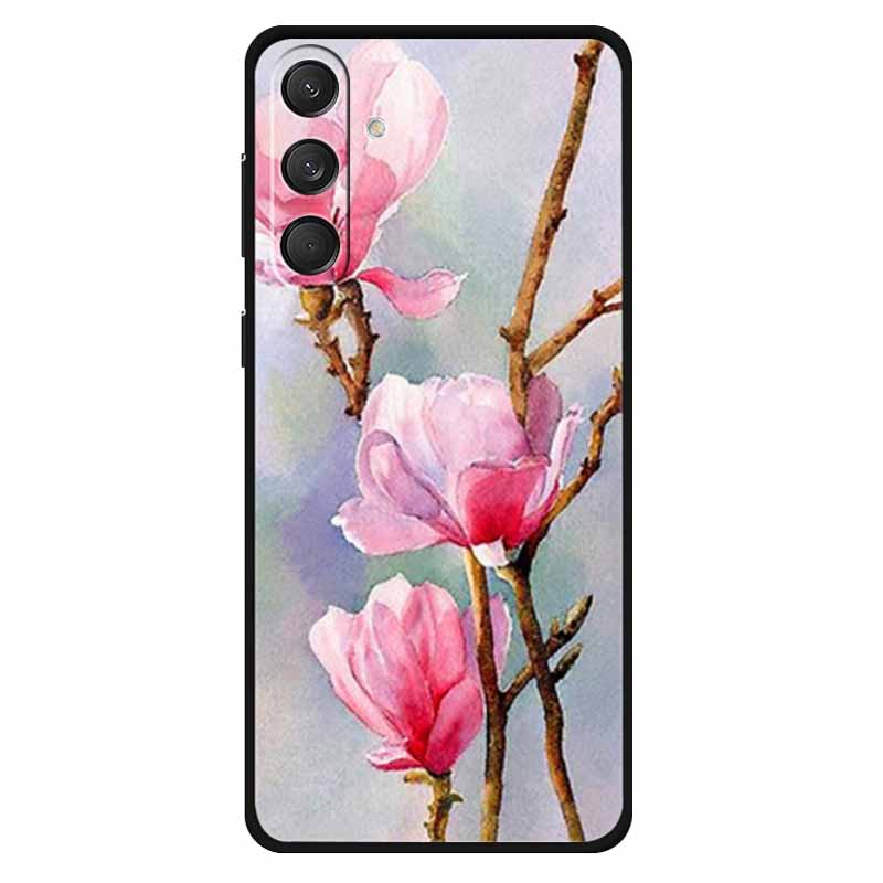 For Samsung M55 5G Case Soft Silicone Lovely Cat Fashion Phone Cover For Samsung Galaxy M55 Cases Bumper on for GalaxyM55 Lion