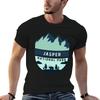 Jasper Nationalpark T-Shirt Lässiges lockeres kurzärmeliges T-Shirt