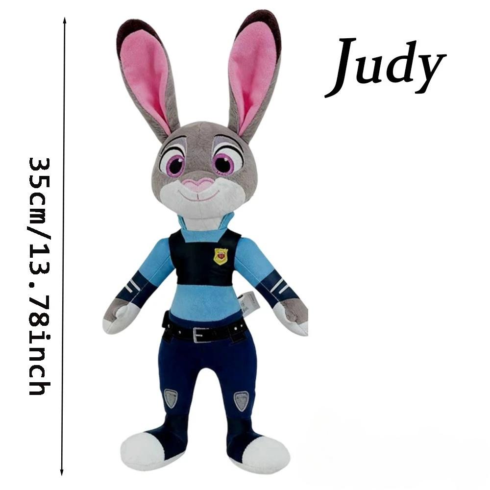 

Cartoon Bestselling Zootopia 2 Plush Dolls Judy The Bunny & Nick The Fox Ideal Holiday Gift For Children