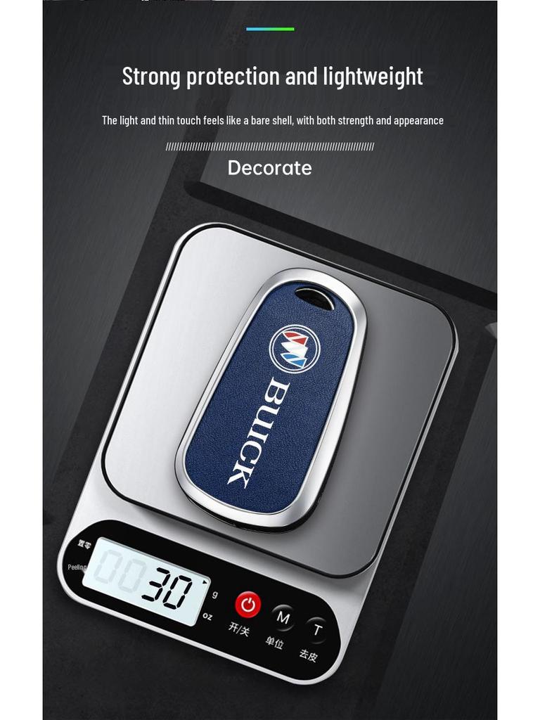 2022 Buick Enclave 652t Key Cover - Metal Protective Case