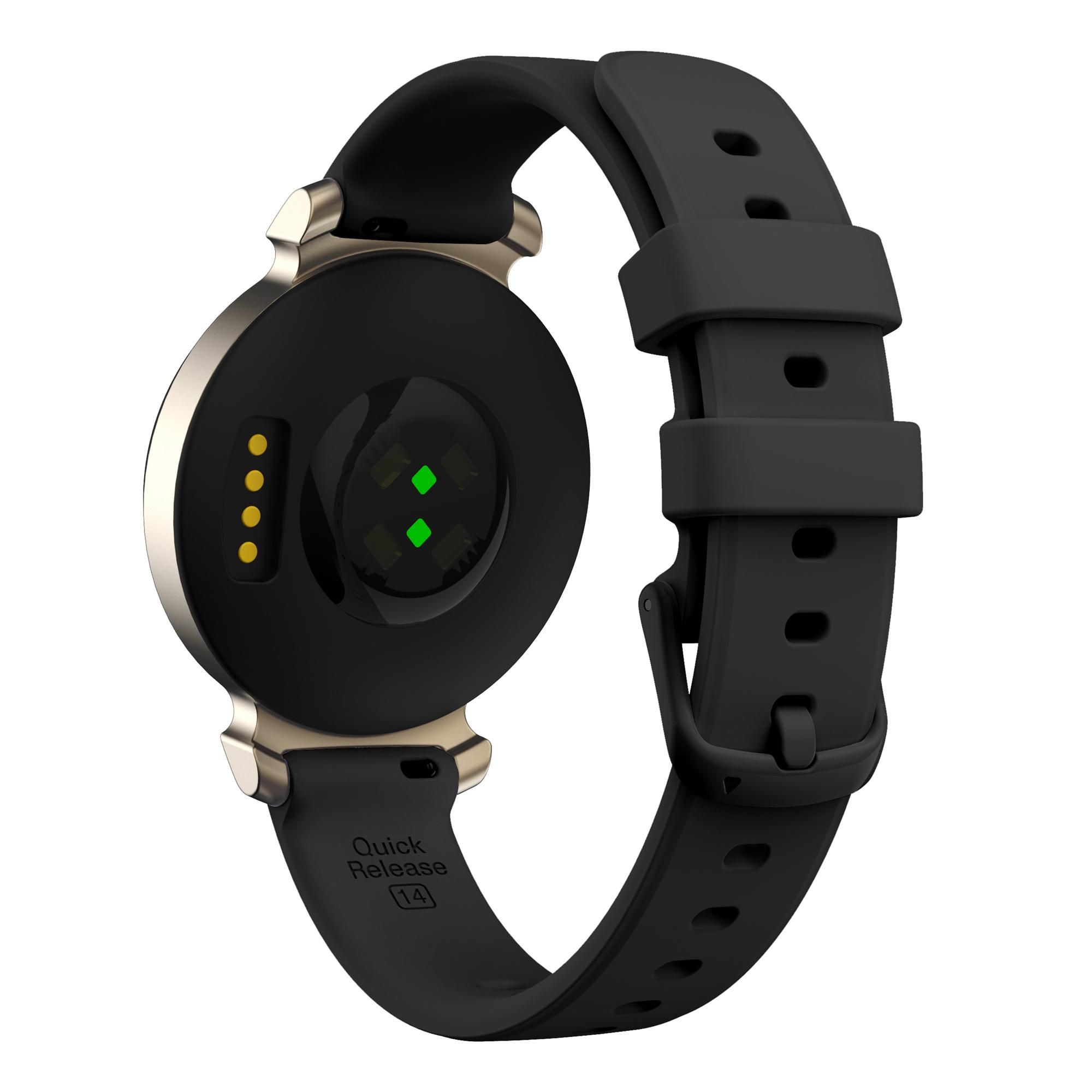 

For Garmin Lily Silicone Watch Strap Adjustable Wrist Band Replacement Black