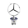 BQAZ9 Star bonnet - badge for car hood Front chrome logo hood marking for Mercedes Benz C/E/S-Class w163 w204 w211 w210 w220 W124 W140