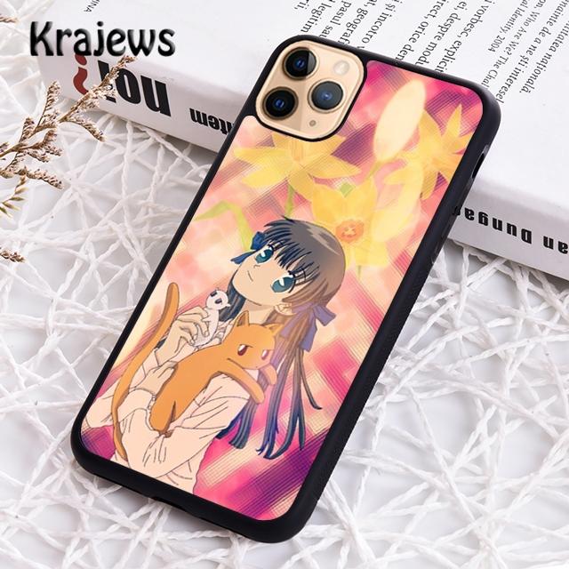 

Чехол Krajews Fruits Basket аниме для телефона iPhone 14 5 SE 6s 7 8 plus X XR XS 11 12 13 pro max Samsung Galaxy S21 S22ultra Samsung S22ultra