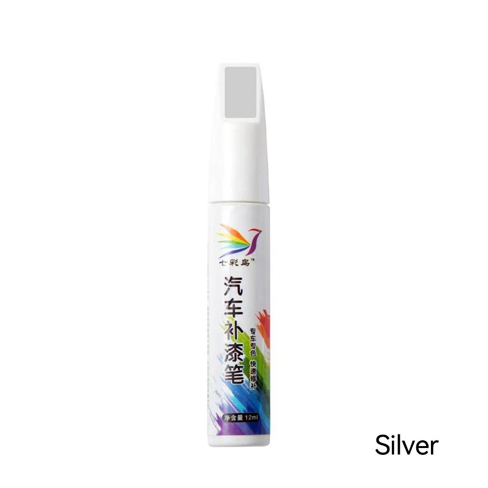 Car Paint Scratches Repair Pen Waterproof Paint Marker Pen Car Tyre Tread Care Automotive Maintain Pens Black White Red Silver