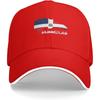 Sandwich Baseball Cap for Men & Women, 3-Layer Contrast Design Adjustable Hat, Lightweight Durable Cap