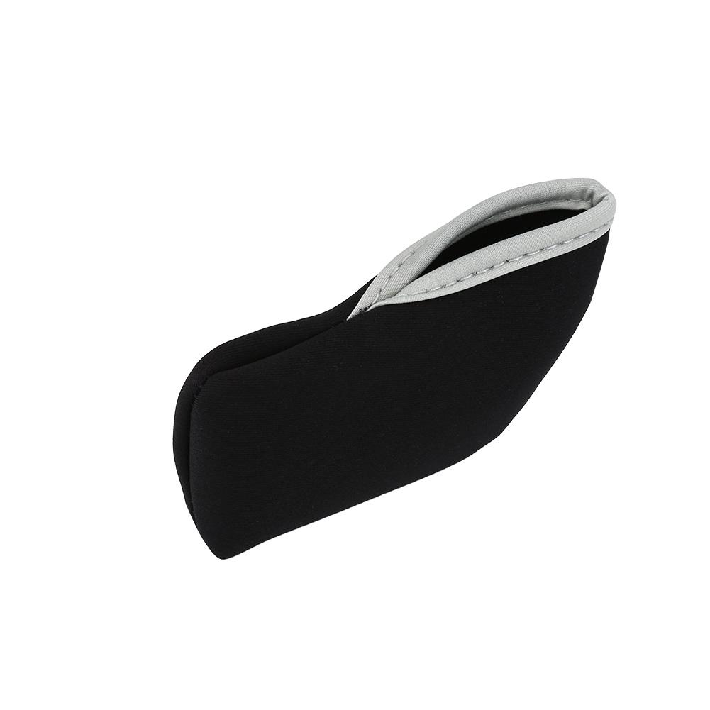 6Pcs Golf Club Iron Head Elastic Protective Cover Case Set Accessory(Black)