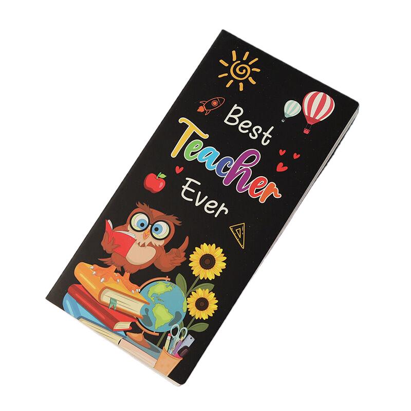 

1 набор Набор липких заметок для учителя Мультяшные Милые Специальной формы Липкие заметки Блокнот для списка дел учителя Канцелярские товары Подарки