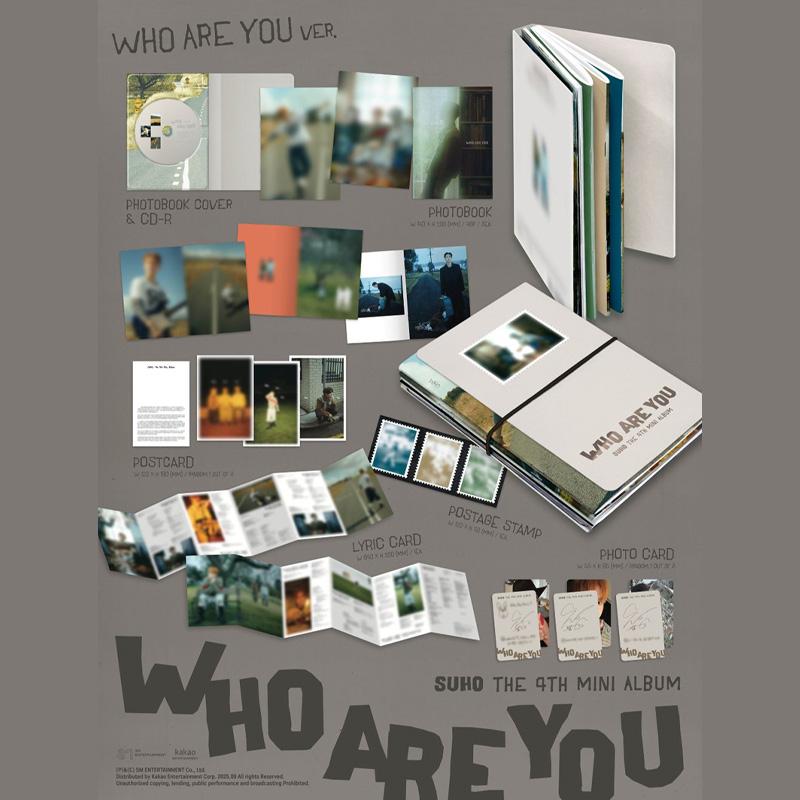 [PRE ORDER] SUHO (EXO) – 4th Mini Album [Who Are You] (Who Are You Ver.)