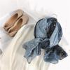 Spain Fashion Ombre Glitter Viscose Shawl Scarf Women Bling Bling Shimmer Pashmina Stole Wrap Snood Muslim Hijab 180*90Cm