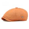 Men and Women Summer Gauze Breathable Newsboy Caps Casual Light and Thin Octagonal Hat British Retro Beret Painter Hat 56-60cm