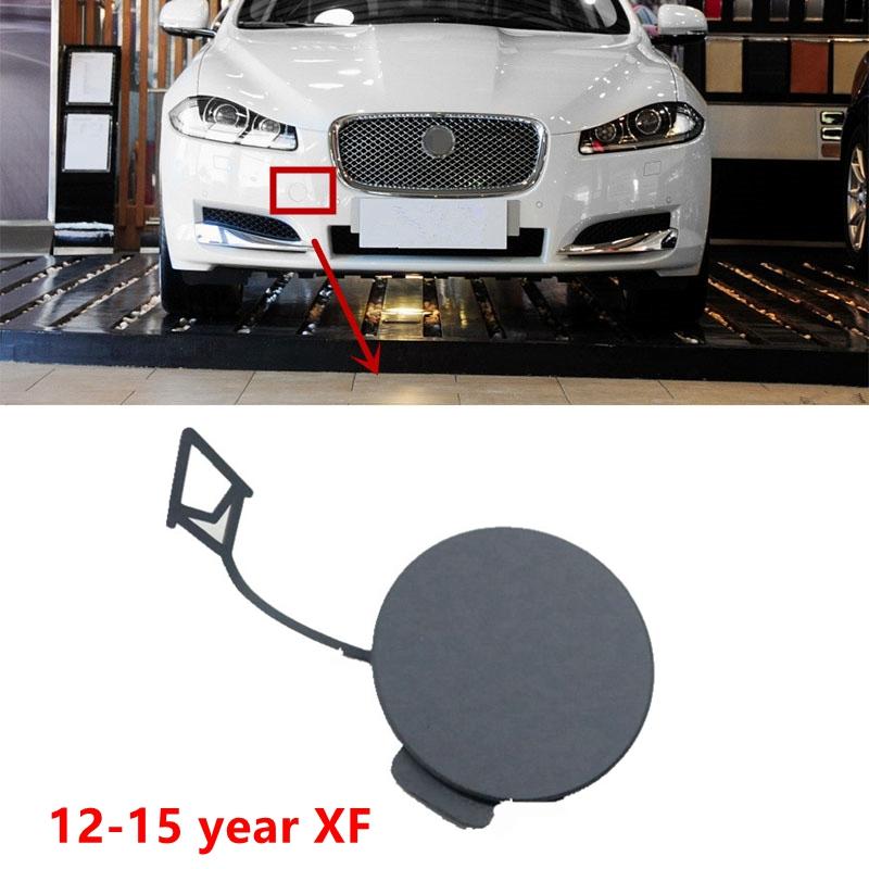 Front Bumper Tow Hook Cover Cap Eye Unpainted Color For Jaguar XF XFL XJL XE XEL F-PACE 12-15 year XF