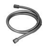 PVC Shower Hose 1.5m Handheld Shower Hose Smooth and Anti Entanglement Durable Shower Tube Grey for
