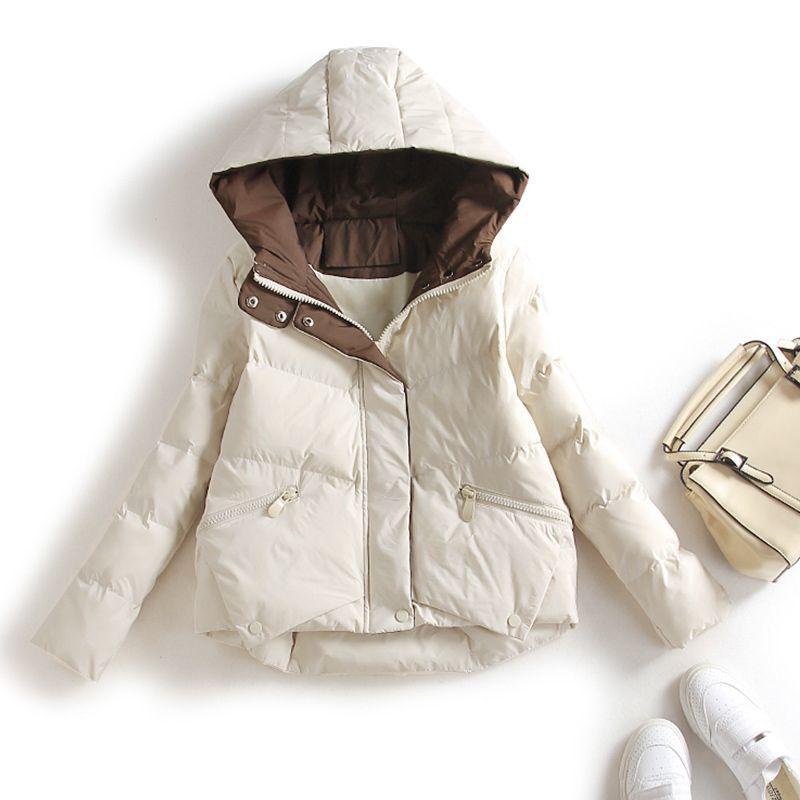 

Trendy 2023 Women s Hooded Petite Cotton Jacket – Age-Reducing, Fashionable Short Cotton-Padded Coat XL (110-120 jin)