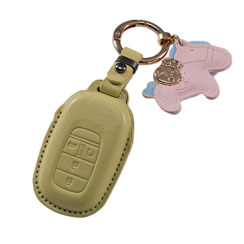 Honda Key Case for 25 Models: Civic, CR-V, Accord, Inspire, Fit, Odyssey - Cartoon Design for Men & Women