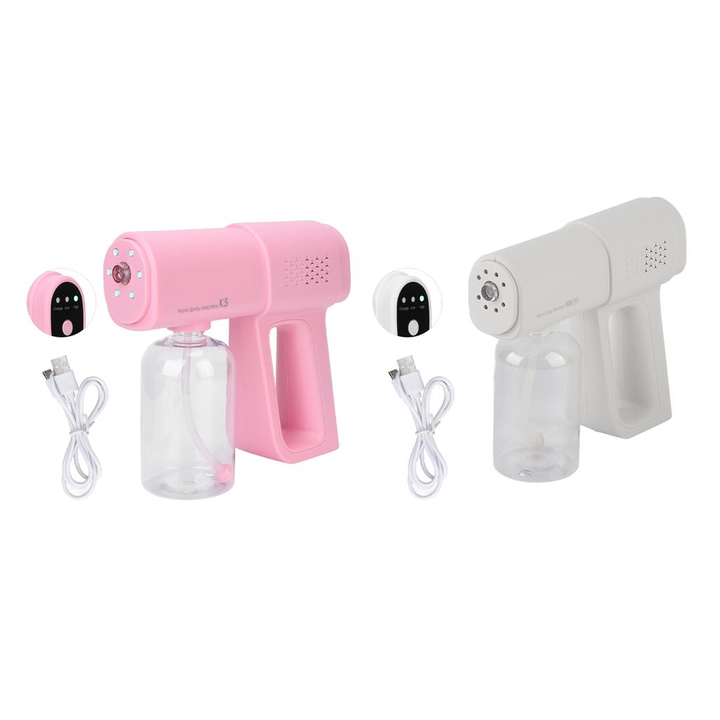Handheld Nanometer Cleaning Sprayer USB Rechargeable Cordless Multifunctional Fine Mist Sprayer 380m