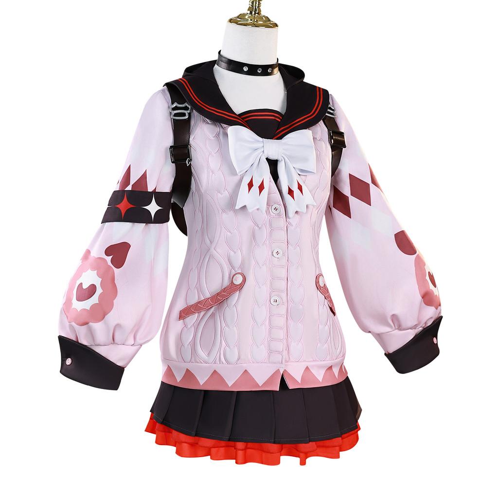Zenless Zone Zero Ukinami Yuzuha Cosplay Costume With Polyester Fabric For Anime Role Play Summer 2024
