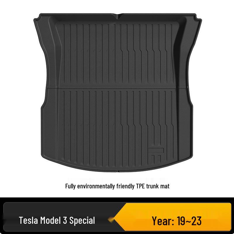 Tesla Model 3/Y Facelift Eco-friendly All-Weather TPE Car & Trunk Mats