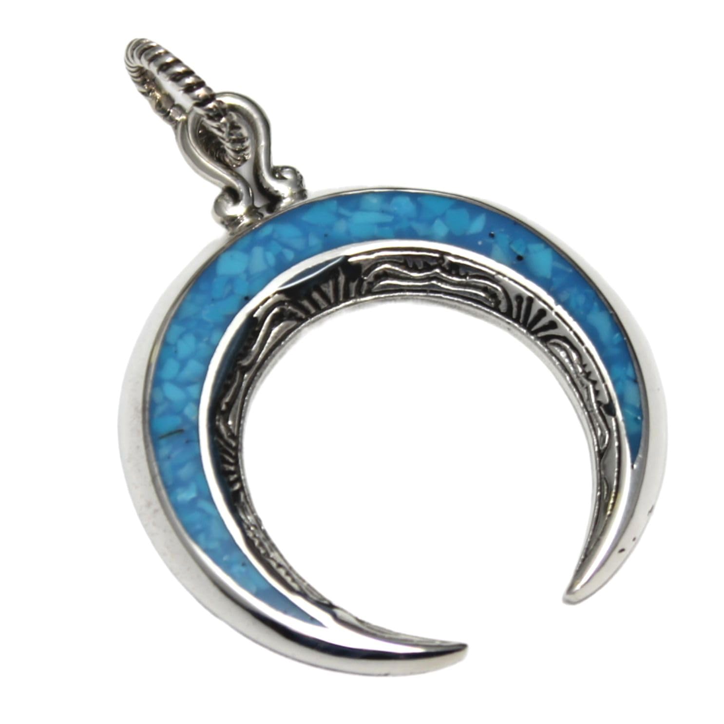 [goodvibrations] Turquoise Nadja Horseshoe Pendant - Good Vibrations - Men s & Women s