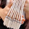 9/11/13MM 18K Gold Plated Brass with Zircon Crown Beads Caps Tassel Caps For DIY Earrings Charms Jewelry Making Components