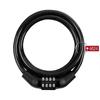 Five-Digit Combination Bicycle Lock: Portable Anti-Theft Steel Cable for Bikes and Electric Vehicles.