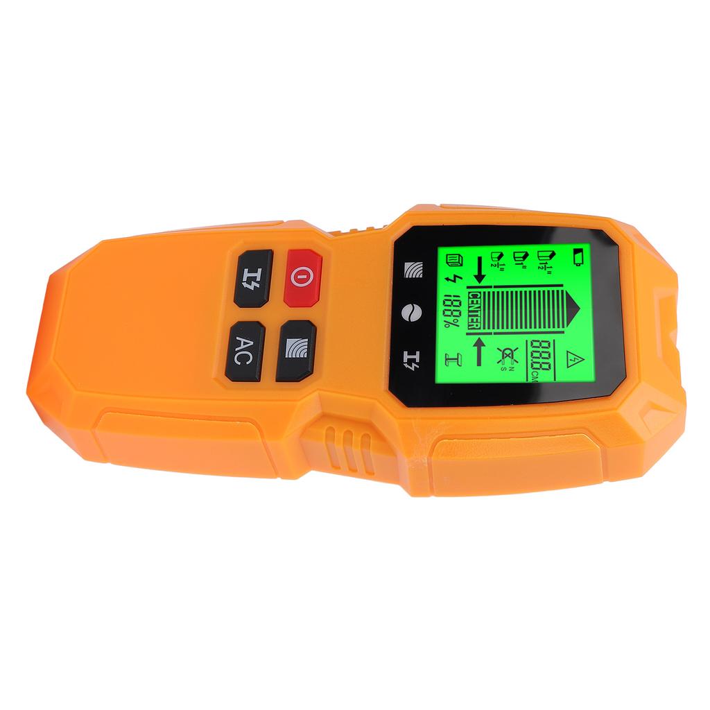 Stud Finder Scanner de perete 5 în 1 Sârmă electrică Detector de metale din lemn Instrument cu senzor cu afișaj LCD