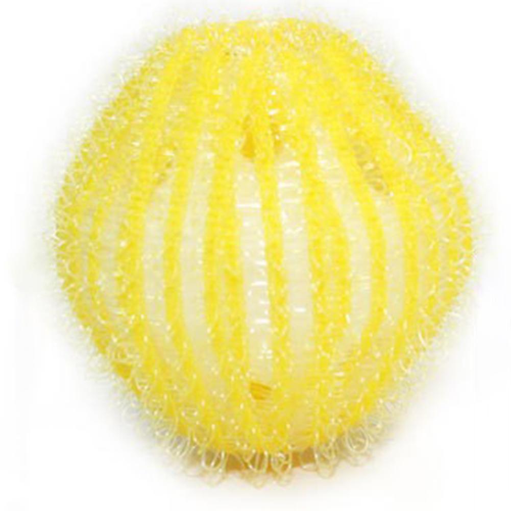 

2PCS Washing Machine Pet Hair Remover Laundry Ball Reusable Nylon Hair Catcher Ball for Clothes Filter Anti-Winding Laundry Ball жовтий