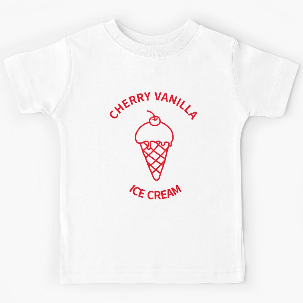 CHERRY VANILLA, ICE CREAM Kids T-Shirt 130