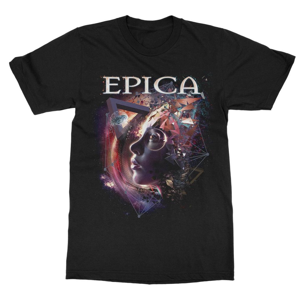 Epica  ARCANA Band TShirt  Cotton Graphic Tee Unisex Women Summer Streetwear Top