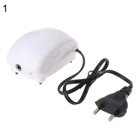 Super Low Noise Aquarium Fish Tank Mini Air Compressor Oxygen Pump Accessories