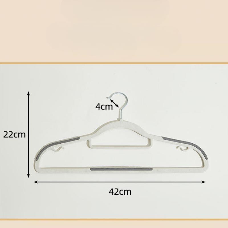 Non-Slip Dual-Use Clothes Hangers for Wet & Dry Use - No Shoulder Marks