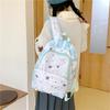 Letter Print Oxford Cloth Backpack Large Capacity Students School Bag Star Backpack  Travel