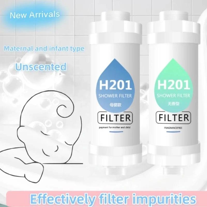 3 In 1 Shower Water Filter Chlorine Removal Protects Hair and Skin Universal Fit for Most Shower Heads Bathroom Water Filter