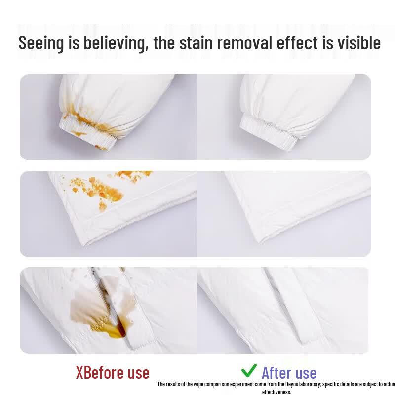 DeYou Portable Down Jacket Cleaning Wipes