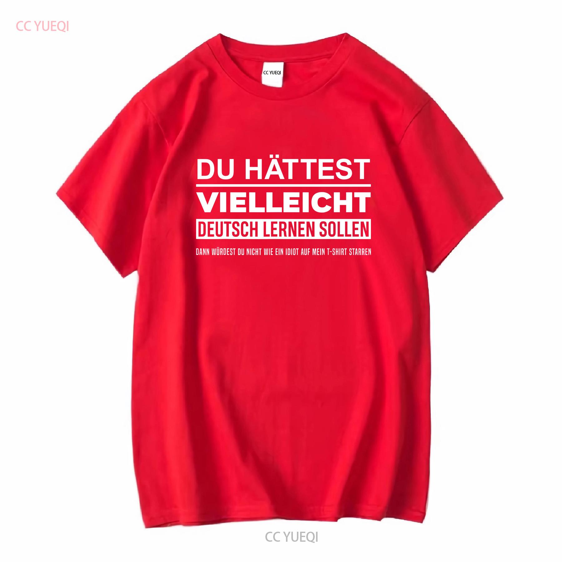 НОВЫЙ ОГРАНИЧЕННЫЙ Может, стоило выучить немецкий Забавная Германия Немецкий Футболка с длинным или коротким рукавом винтажный Выстиранный Стильный S