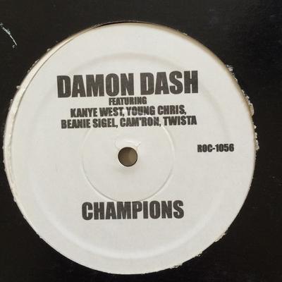 12-Zoll Schallplatte DAMON DASH, KANYE WEST, YOUNG CHRIS - Champions ROC1056PROMO Roc-A-Fella Rec US Rap & Hip-Hop/R&B Gebraucht