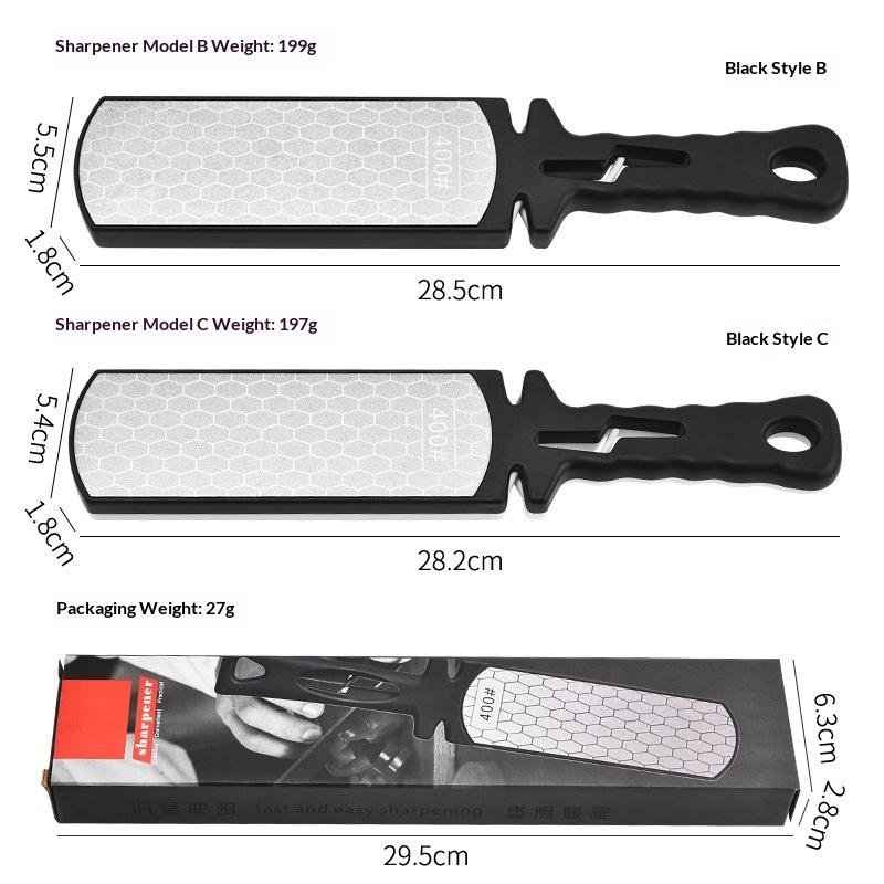 1 PC Emery Sharpening Tool for Home Use, 400 Grit Sharpening Stone - A Great Tool for Sharpening Scissors and Kitchen Knives