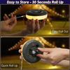 10M 100LED Camping Light Outdoor Waterproof USB Rechargeable Portable Camping String Lights,Fast Storage,Suitable For Tent Hiking