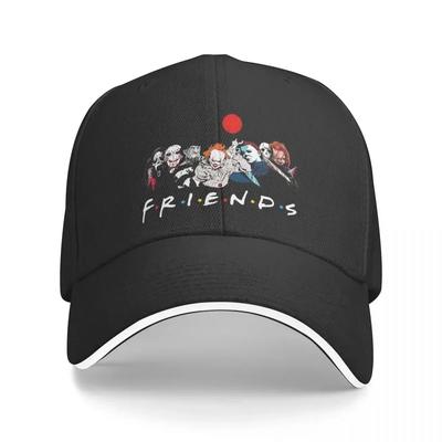 Freunde Horror Halloween Baseballkappen Hip Hop Stephen King Charaktere Sandwich Hüte für Männer Frauen Verstellbare Kappe