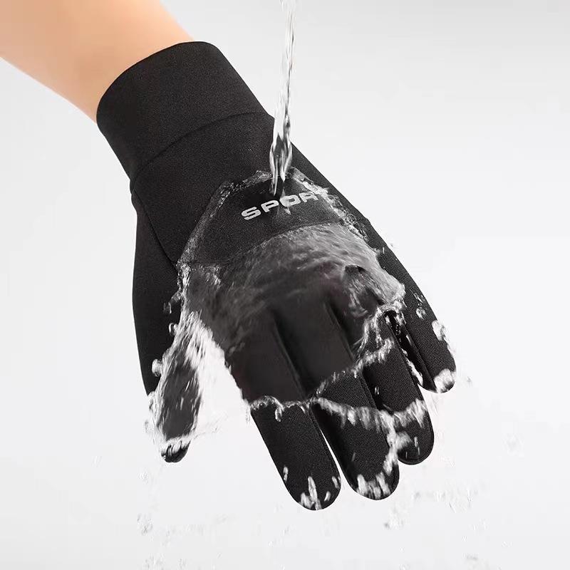Podzimní a zimní venkovní sportovní termorukavice