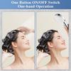 High Pressure Handheld Shower Head with Stainless Steel Hose Adjustable Bracket, 4 Modes Showerhead with ON/OFF Switch