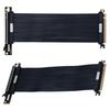 PCI-E Gen 3.0 16X Riser Video Graphics Card Shielded Flexible 90°/180° Mounting GPU Lossless Mount Extension Cable 20/25/30/35cm