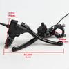 2025 New Light Weight Aluminum Alloy Brake Levers Electric Bike Ergonomic Brake Handle Design Smooth Braking Control