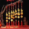 1Pcs 2027 Chinese Goat Year Decor Red Tassel Cute Lucky Hanging Ornament for Spring Festival Housewarming Gift