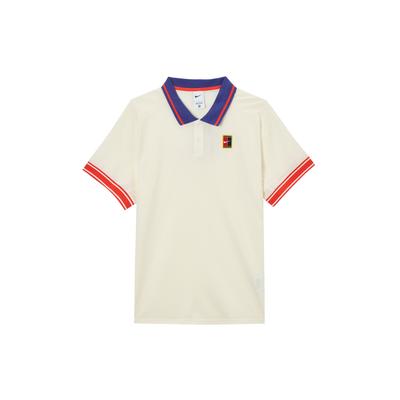 Court Heritage Minimalist Fashion Versatile Lightweight Breathable T-Shirt Men Tops Light-Ivory Light-Deep-Red FQ2102-110
